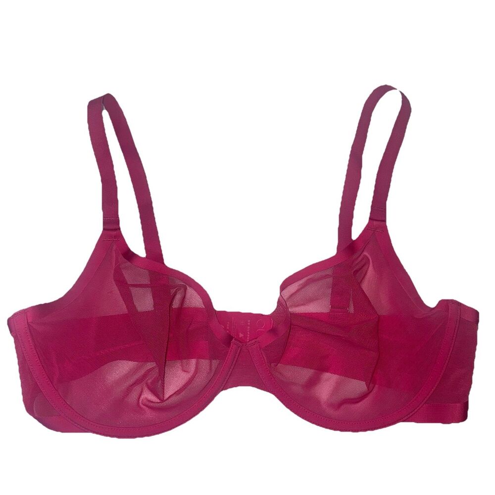 CUUP Sheer Pink Bra